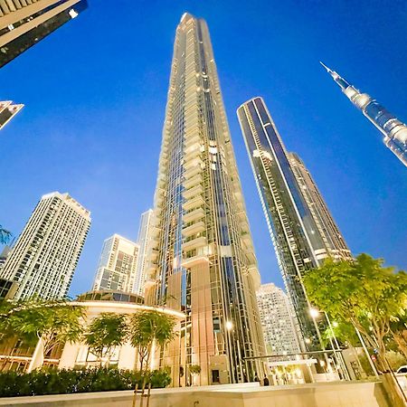 Downtown Luxury - Stunning Burj Khalifa & Sea View - 5 Minutes Walk To Dubai Mall Екстериор снимка