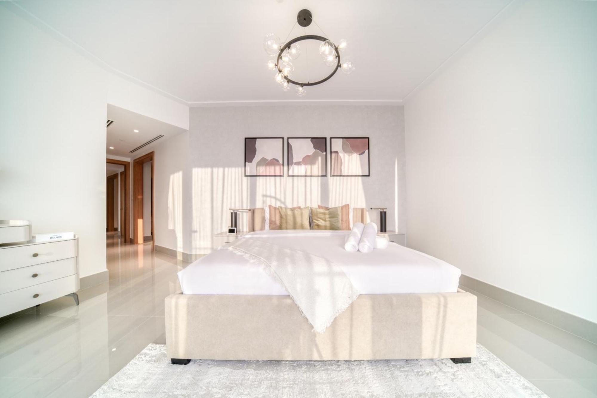 Downtown Luxury - Stunning Burj Khalifa & Sea View - 5 Minutes Walk To Dubai Mall Екстериор снимка